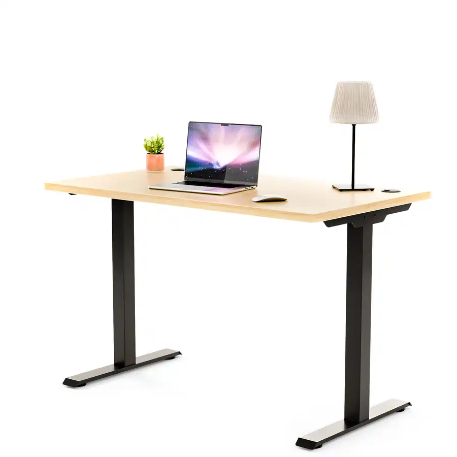 biurko na nodze metalowej pro-t z dodatkami